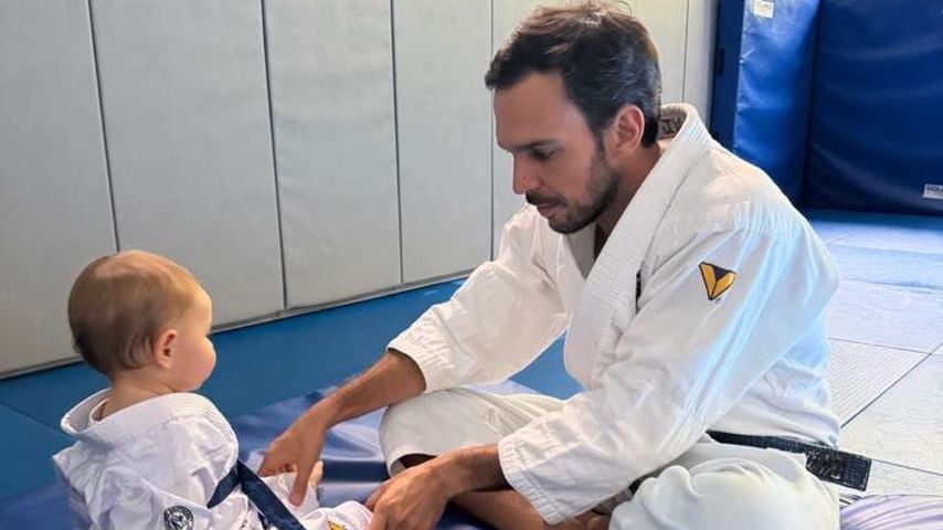 Joaquim Valente und sein Sohn, Januar 2026