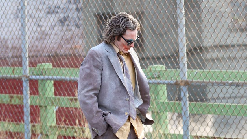 Joaquin Phoenix am Set von "Joker 2"