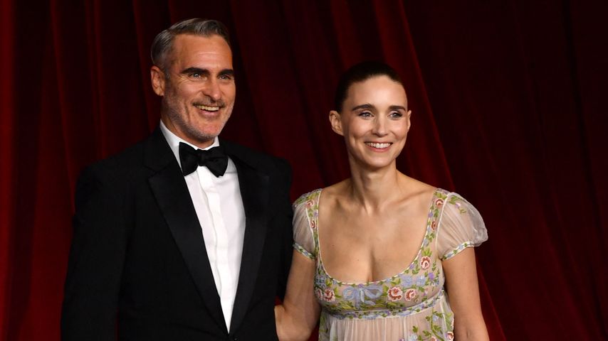 Joaquin Phoenix und Rooney Mara, Oktober 2024