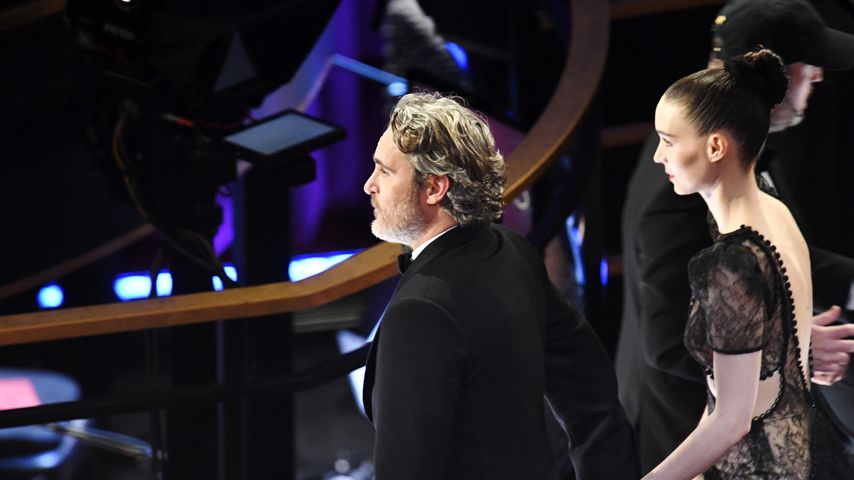 Joaquin Phoenix und Rooney Mara bei den Oscars 2020