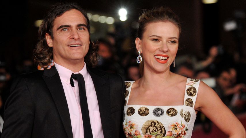 Joaquin Phoenix und Scarlett Johansson bei der Premiere von "Her", 2013