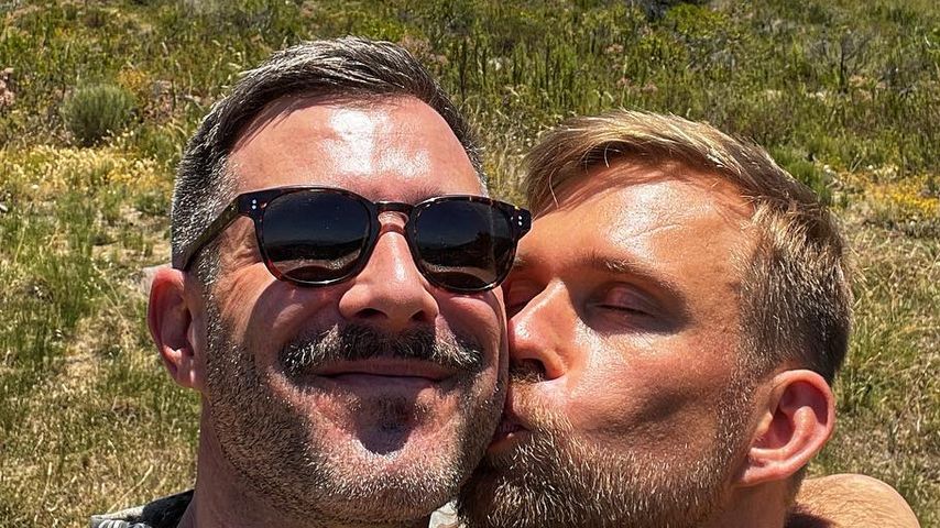 Jochen Schropp mit Ehemann Norman