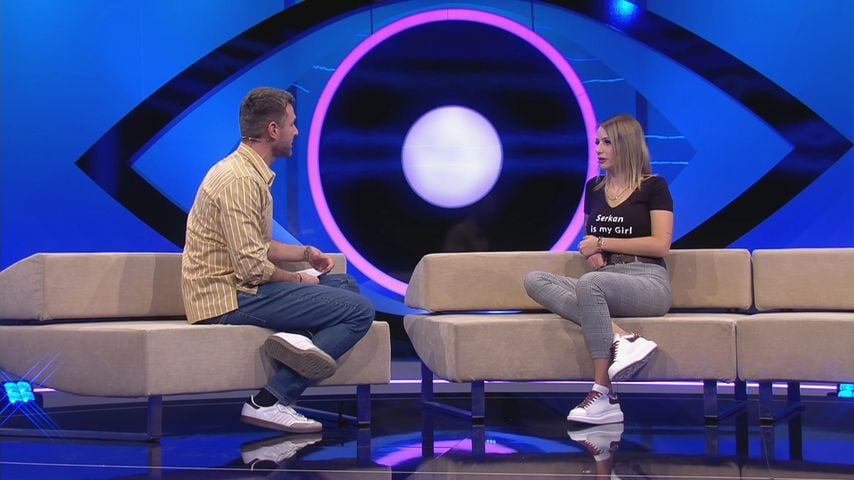 Jochen Schropp und Carina Spack bei "Big Brother" 2020