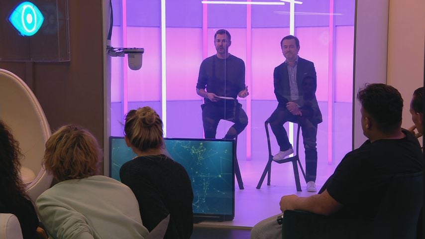 Jochen Schropp und Doktor Andreas Kaniewski bei "Big Brother" 2020