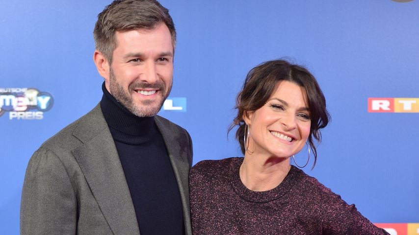 Jochen Schropp und Marlene Lufen beim Deutschen Comedypreis