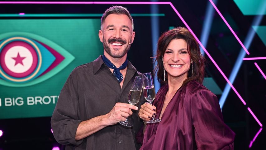 Jochen Schropp und Marlene Lufen, die "Promi Big Brother"-Moderatoren