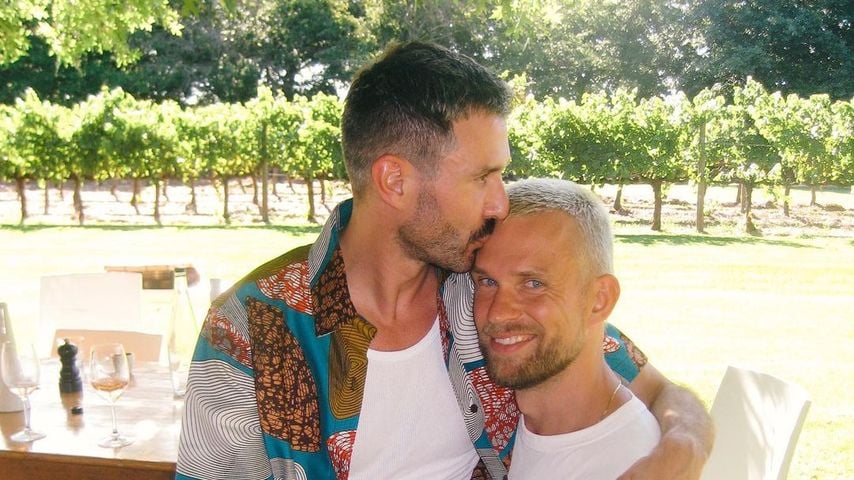 Jochen Schropp und sein Mann am Valentinstag