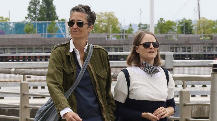 Jodie Foster und ihre Frau Alexandra Hedison, Mai 2021