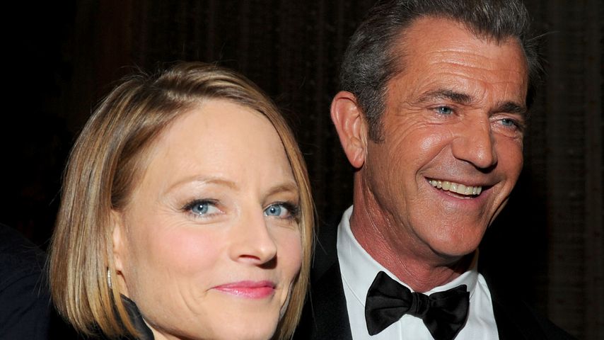 Jodie Foster und Mel Gibson im Oktober 2011