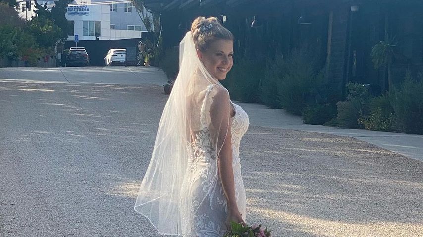 Ganz in Weiß: So schön strahlte Jodie Sweetin im Brautkleid!