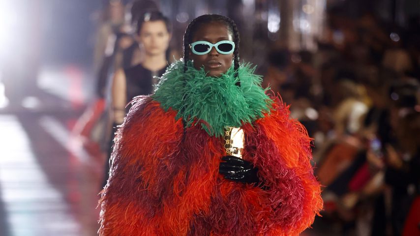 Jodie Turner-Smith bei der Gucci-Fashionshow im November 2021