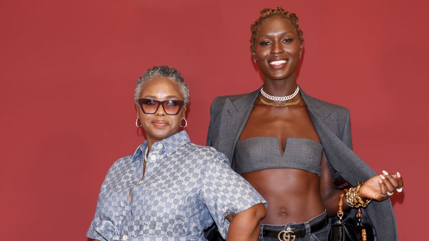 Jodie Turner Smith, Model, mit ihrer Mutter Dawn Turner-Smith