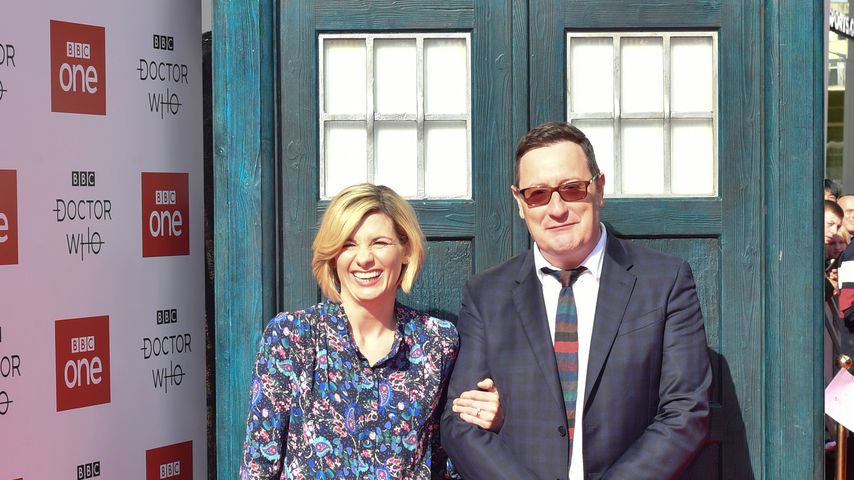 Jodie Whitaker und Chris Chibnall im September 2018 in Sheffield