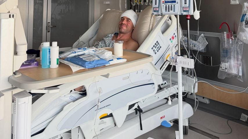 Joe Amabile nach seiner Hirn-OP, August 2026