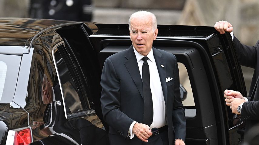 Joe Biden beim Gottesdienst für Queen Elizabeth II.
