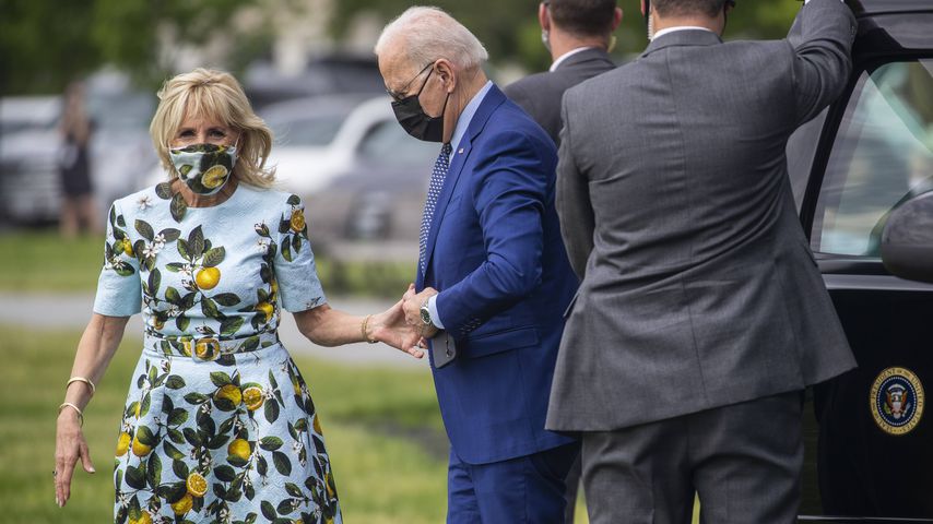 Der US-Präsident Joe Biden und seine First Lady Jill