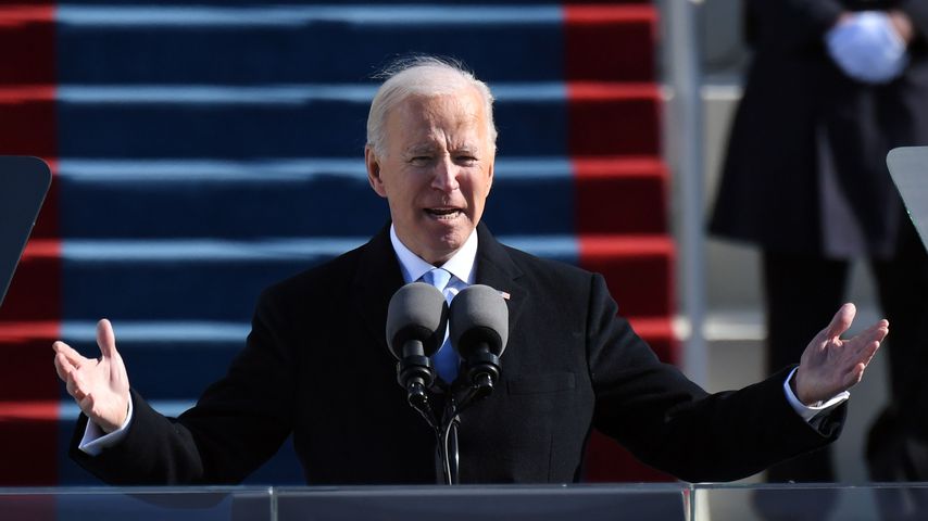 Joe Biden bei seiner Amtseinführung in Washington D.C. im Januar 2021