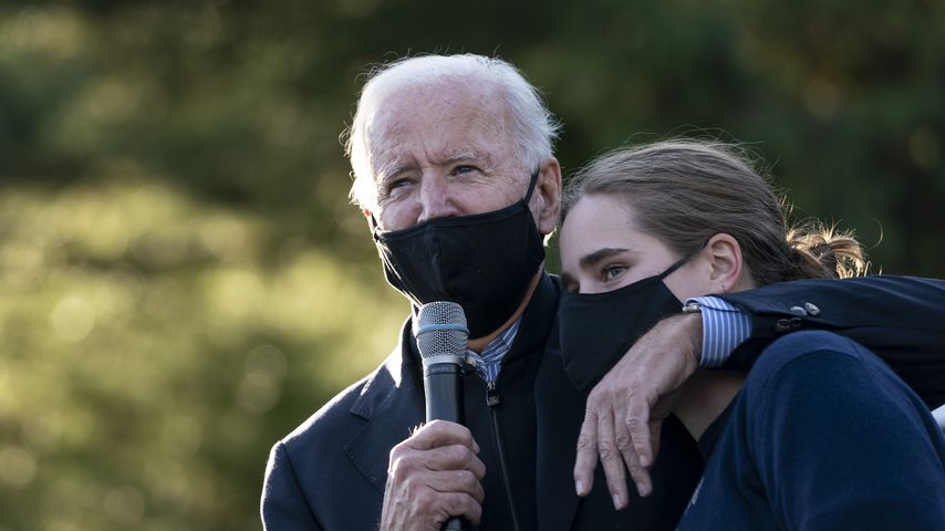 Joe Biden und Enkelin Maisy Biden im Oktober 2020
