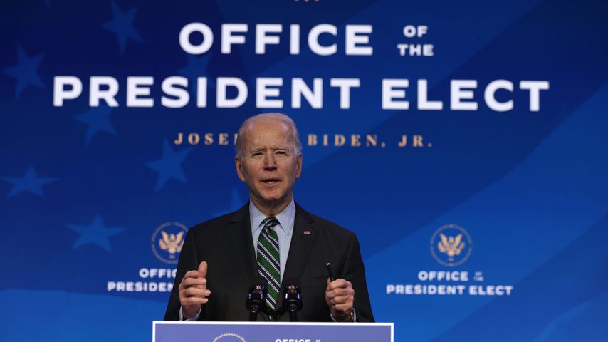 Joe Biden im US-Bundesstaat Delaware im Januar 2021