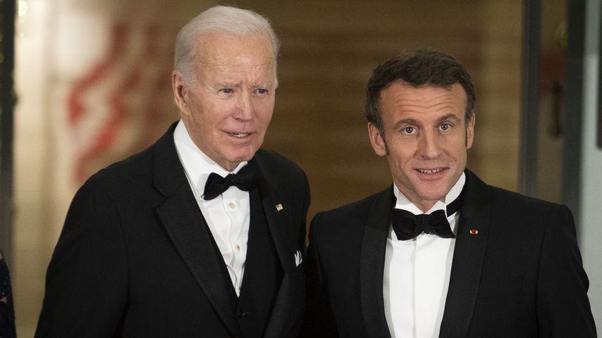 Joe Biden und Emmanuel Macron
