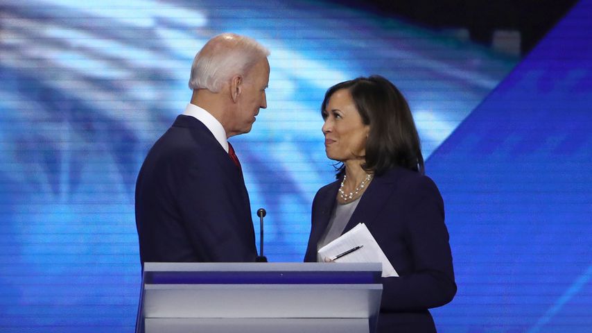 Joe Biden und Kamala Harris bei einem Wahlkampfauftritt, September 2020