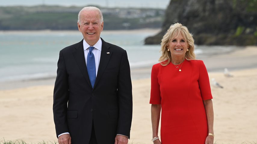 Joe Biden und seine Frau Jill im Juni 2021