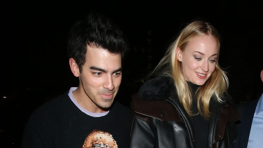 Joe Jonas mit seiner Frau Sophie Turner, Februar 2020