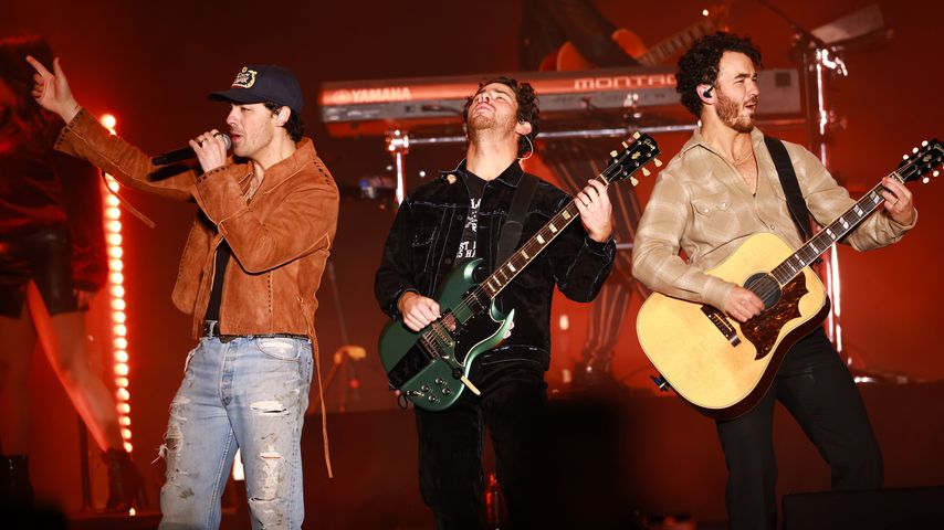 Joe Jonas, Nick Jonas und Kevin Jonas im Januar 2023