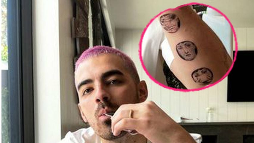 Nicht nur pinke Haare: Joe Jonas hat auch drei neue Tattoos!
