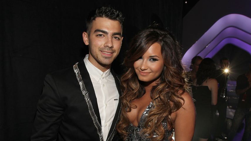 Joe Jonas und Demi Lovat im August 2011