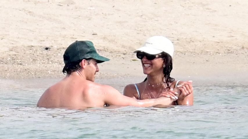 Joe Jonas und eine unbekannte Dame