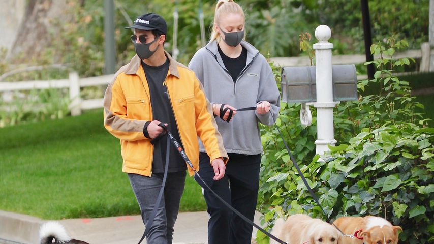 Joe Jonas und Sophie Turner in Encino