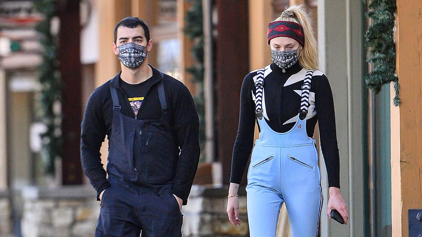 So entspannt gehen Neu-Eltern Joe und Sophie Turner shoppen