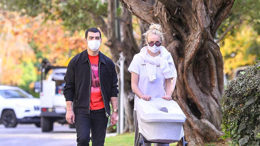 Joe Jonas, Sophie Turner und ihr Baby Willa im Dezember 2020
