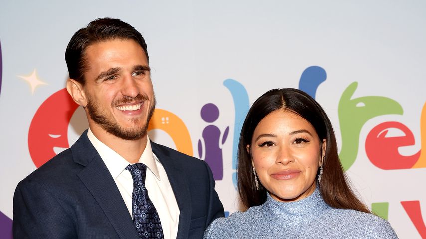 Joe LoCicero und Gina Rodriguez im Dezember 2022 in Los Angeles