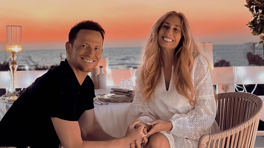 Joe Swash und Stacey Solomon im April 2023
