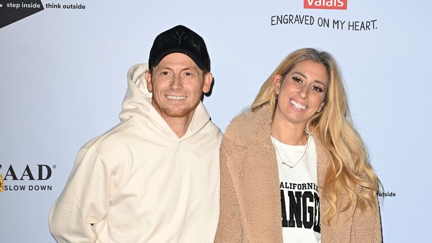 Joe Swash und Stacey Solomon im November 2023