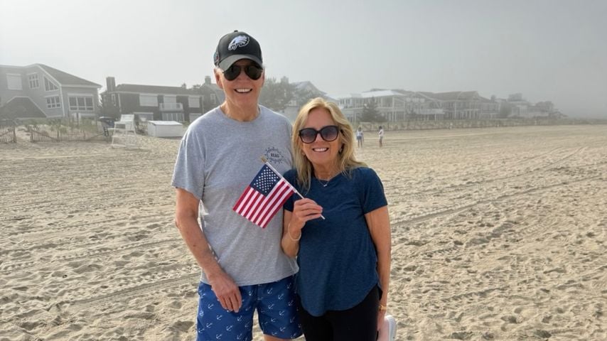 Joe und Jill Biden im Strandurlaub, Juli 2026