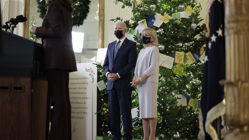 Joe und Jill Biden im Dezember 2021