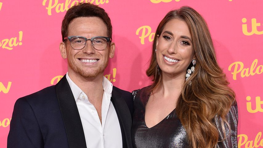 Joe Wash mit seiner Verlobten Stacey Solomon