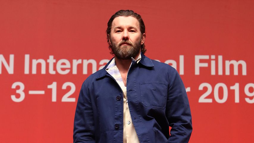 Joel Edgerton bei einer Pressekonferenz zu "The King", 2019