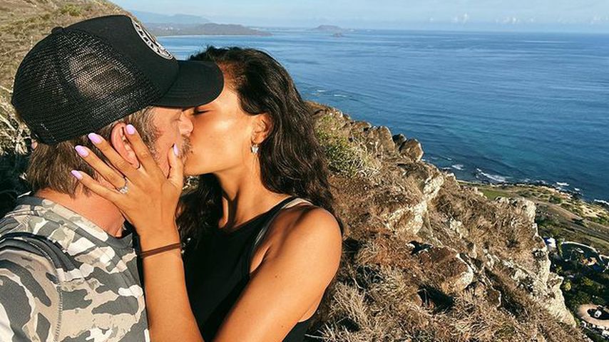 Joel Kinnaman und Kelly Gale