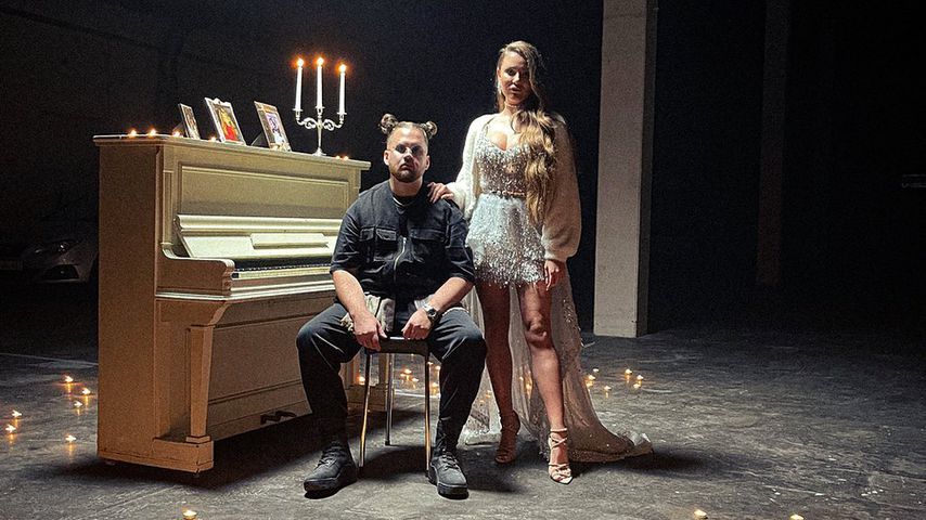 Joelina Drews und ihr Freund Adrian, Oktober 2021