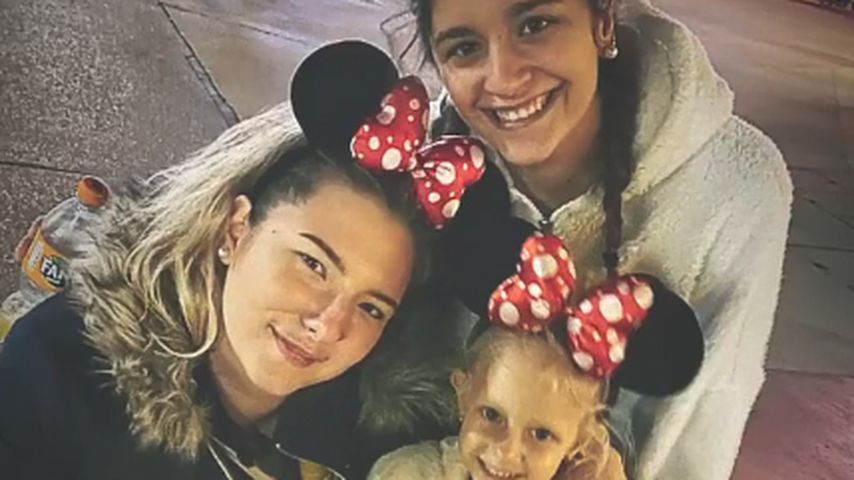 Joelina, Jada und Jenna im Disneyland, Februar 2020