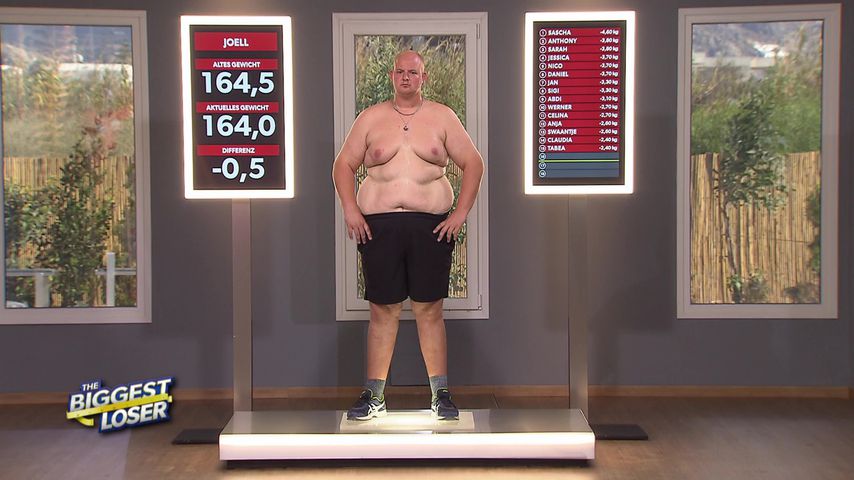 Joell in der dritten Folge von "The Biggest Loser"