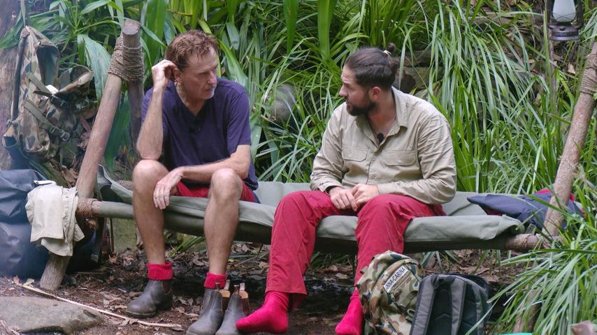 Jörg Dahlmann und Maurice Dziwak im Dschungelcamp