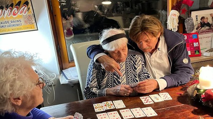 Jörg Draeger und seine Mutter Heddi