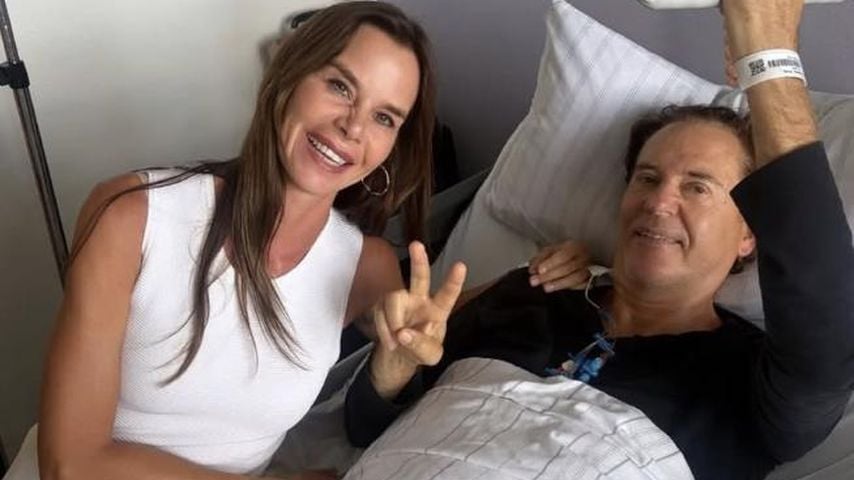Jörg und Partnerin Claudia im Krankenhaus