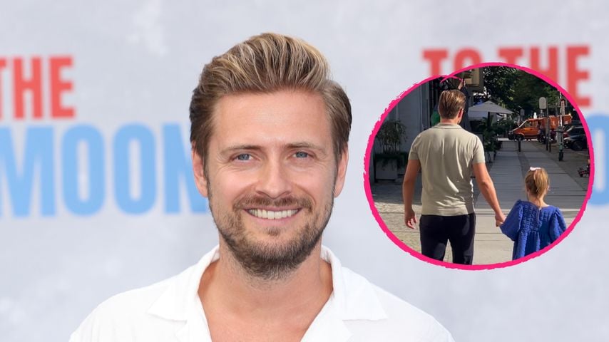 Seltenheit: Jörn Schlönvoigt zeigt sich mit Tochter Delia