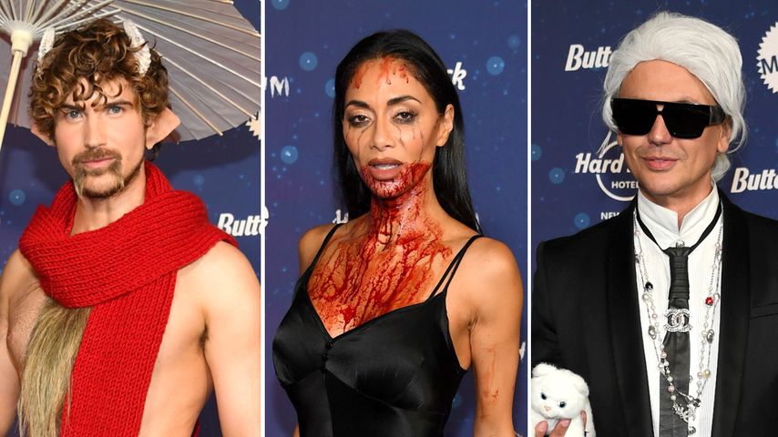 So einfallsreich waren Looks auf Heidi Klums Halloweenparty